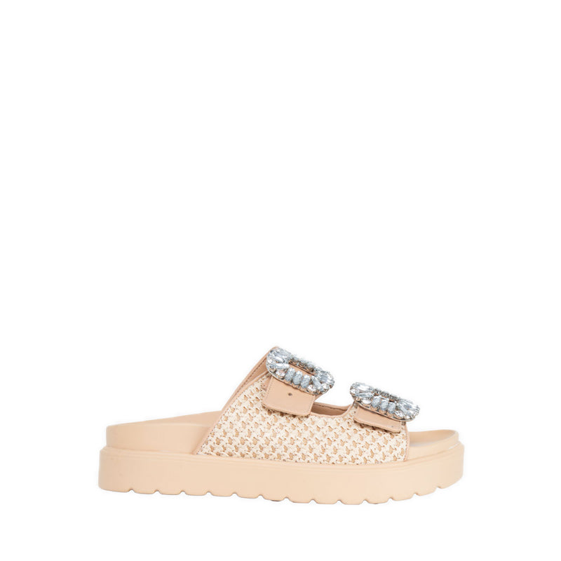 ALIA Women's Wedges Sandals - Beige