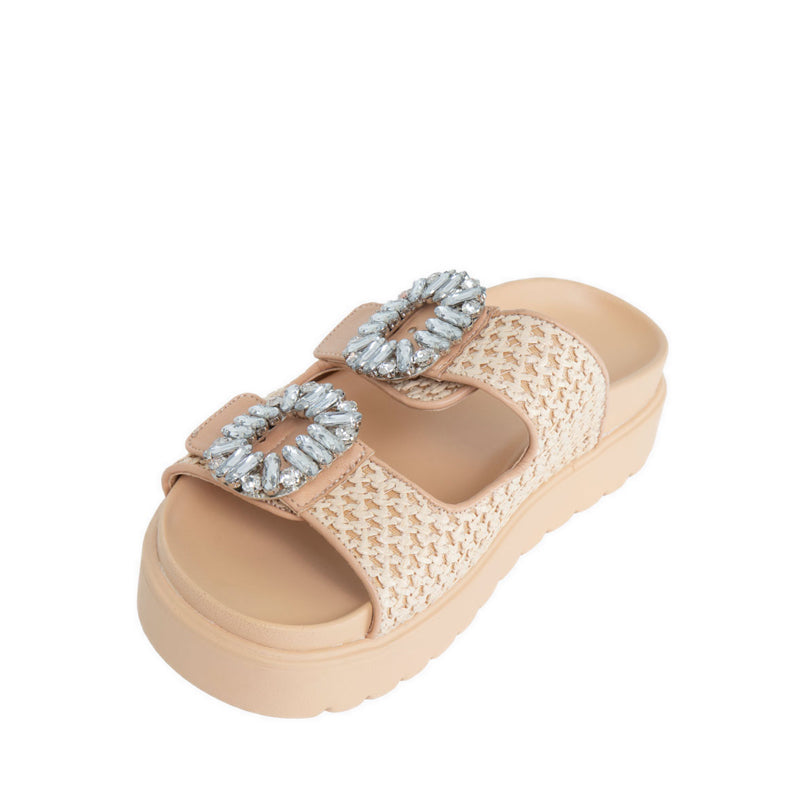 ALIA Women's Wedges Sandals - Beige