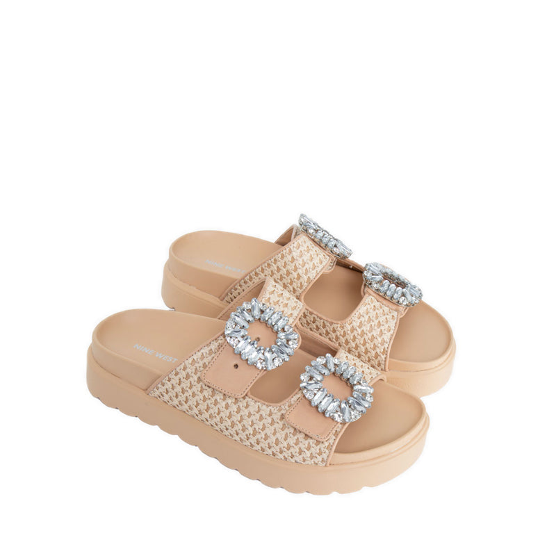 ALIA Women's Wedges Sandals - Beige