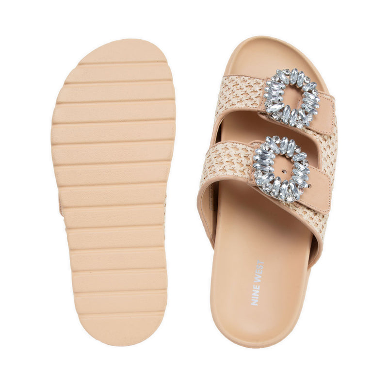 ALIA Women's Wedges Sandals - Beige