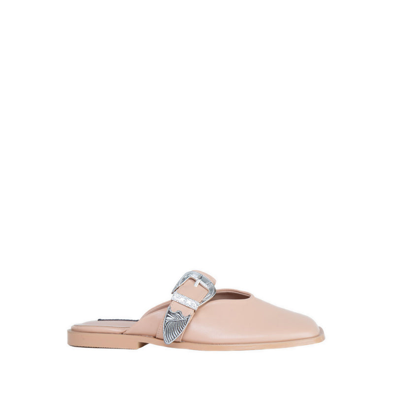 Aretha Women's Mules - White