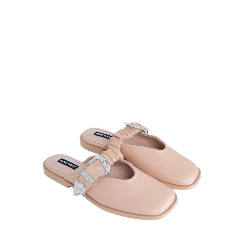 Aretha Women's Mules - White