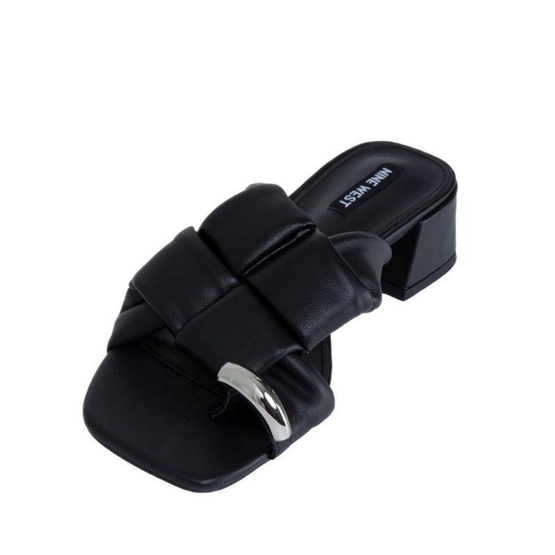 ANIKA Women's Sandal Heels - Black