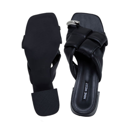 ANIKA Women's Sandal Heels - Black