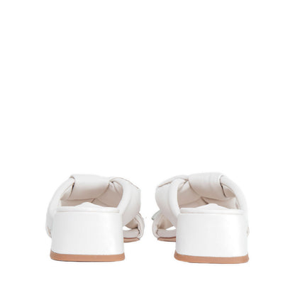 ANIKA Women's Sandal Heels - White