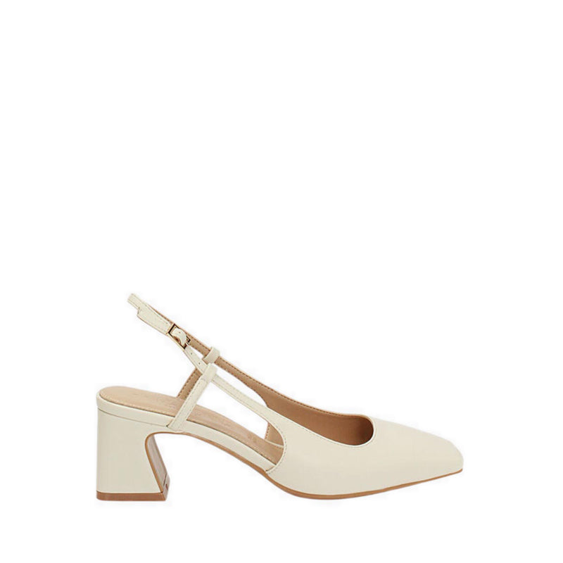 BRIGITTA Women's Slingback Heels - Beige
