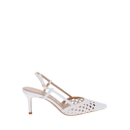 BEATRICE Women's Slingback Heels - Gold