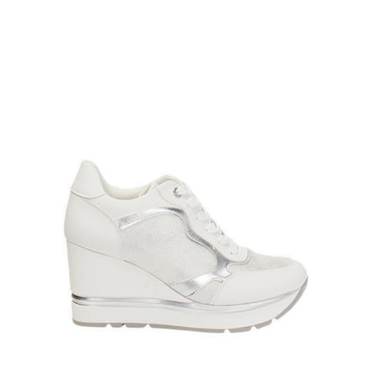 CAROL Women's Platform Sneakers - White