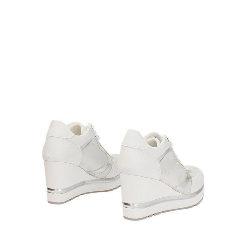 CAROL Women's Platform Sneakers - White