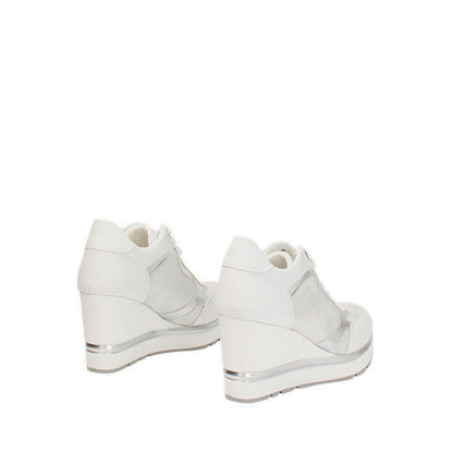 CAROL Women's Platform Sneakers - White