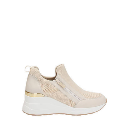 CYRA Women's Platform Sneakers - Beige