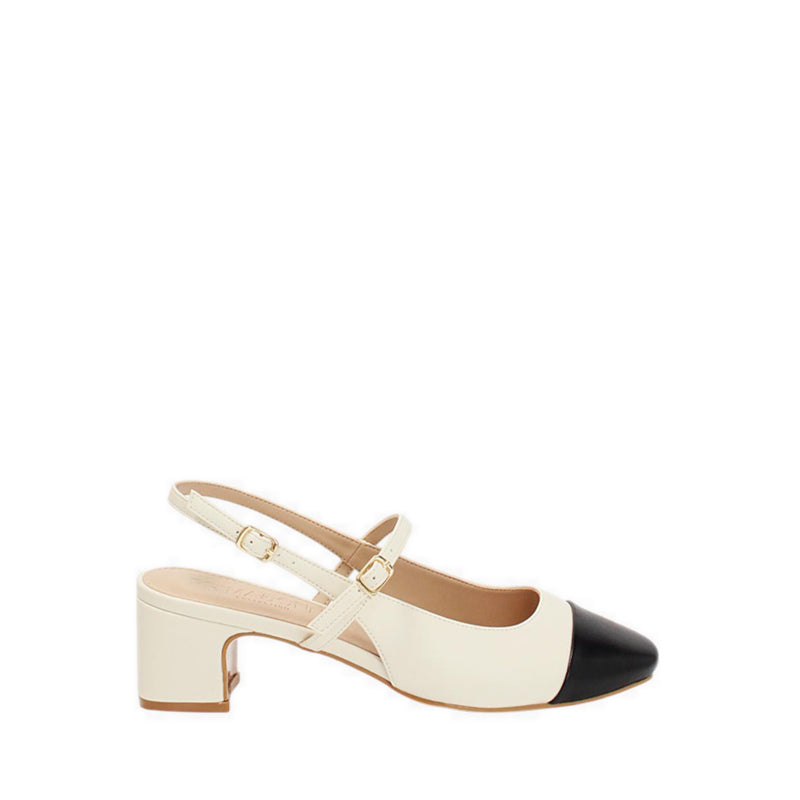 BETTY Women's Slingback Heels - Beige