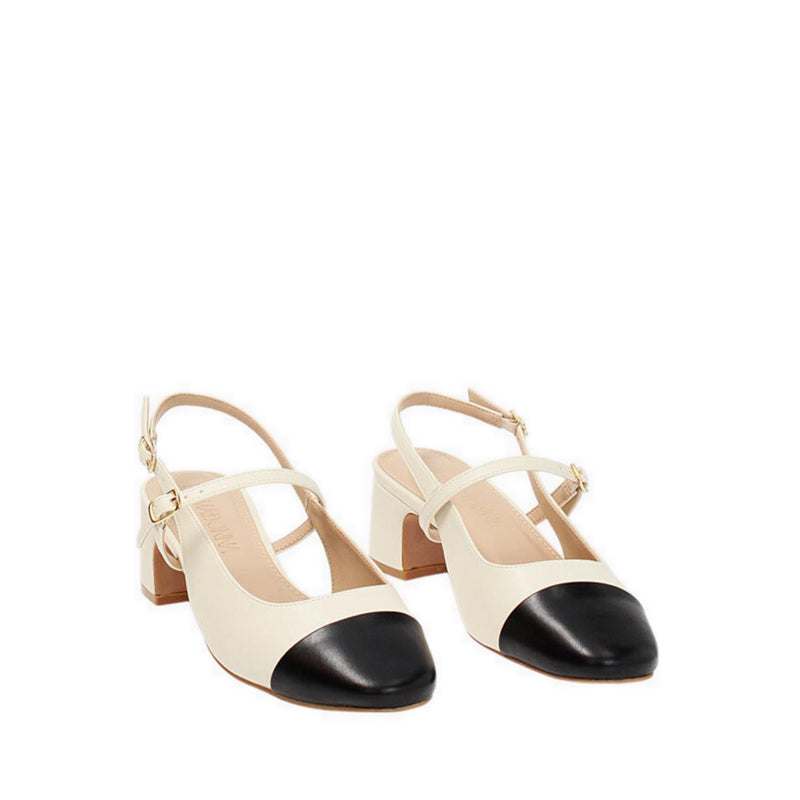 BETTY Women's Slingback Heels - Beige