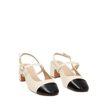 BETTY Women's Slingback Heels - Beige