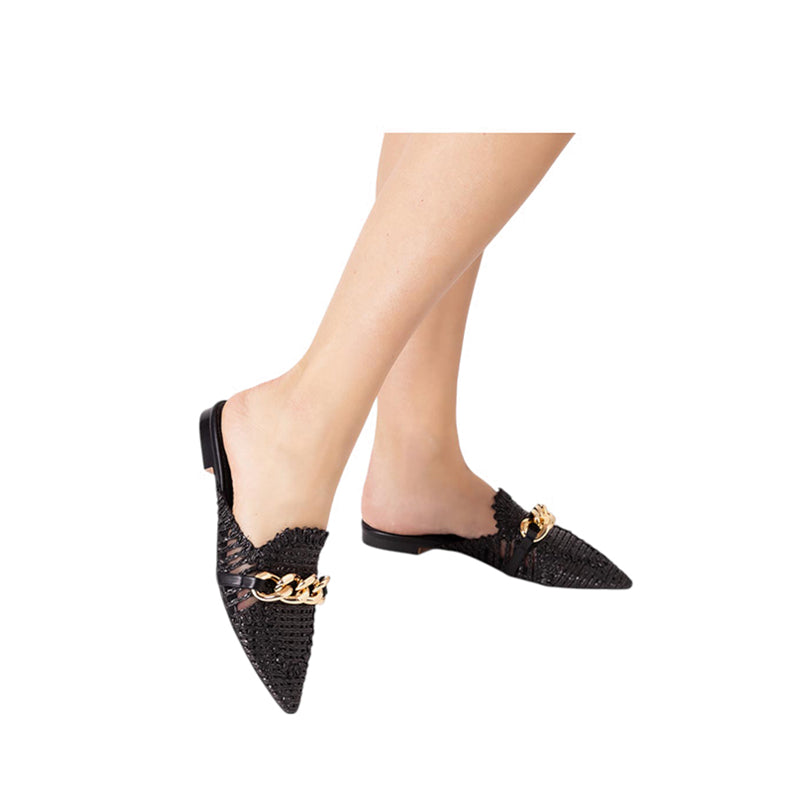 CARISSA Women's Flats - Black