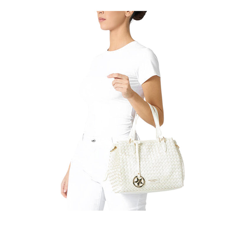 ALUNA Women's Shoulder Bag - White