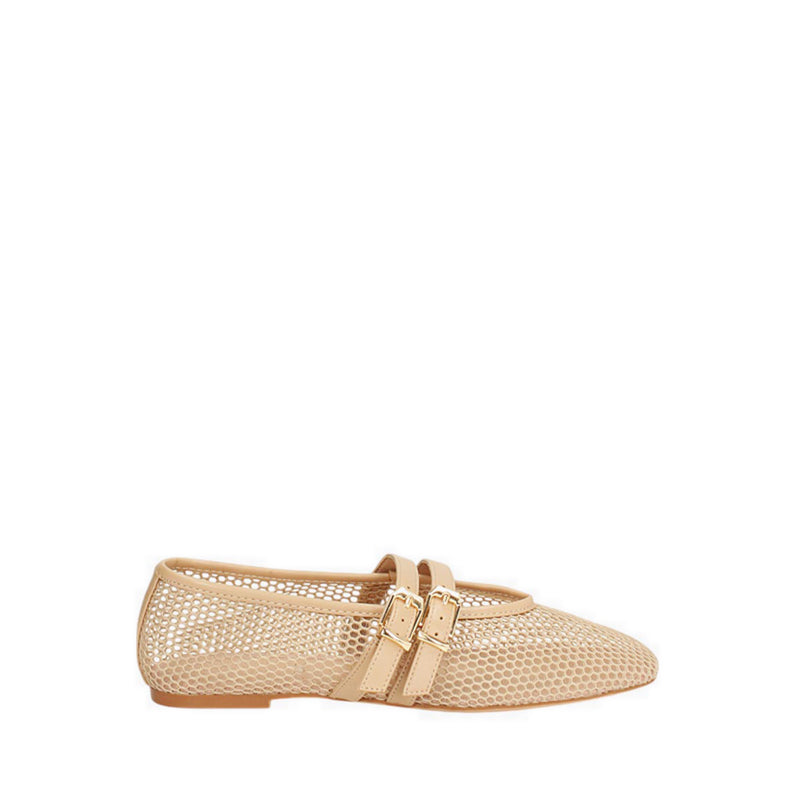 BLANDA Women's Ballerina Flats - Beige