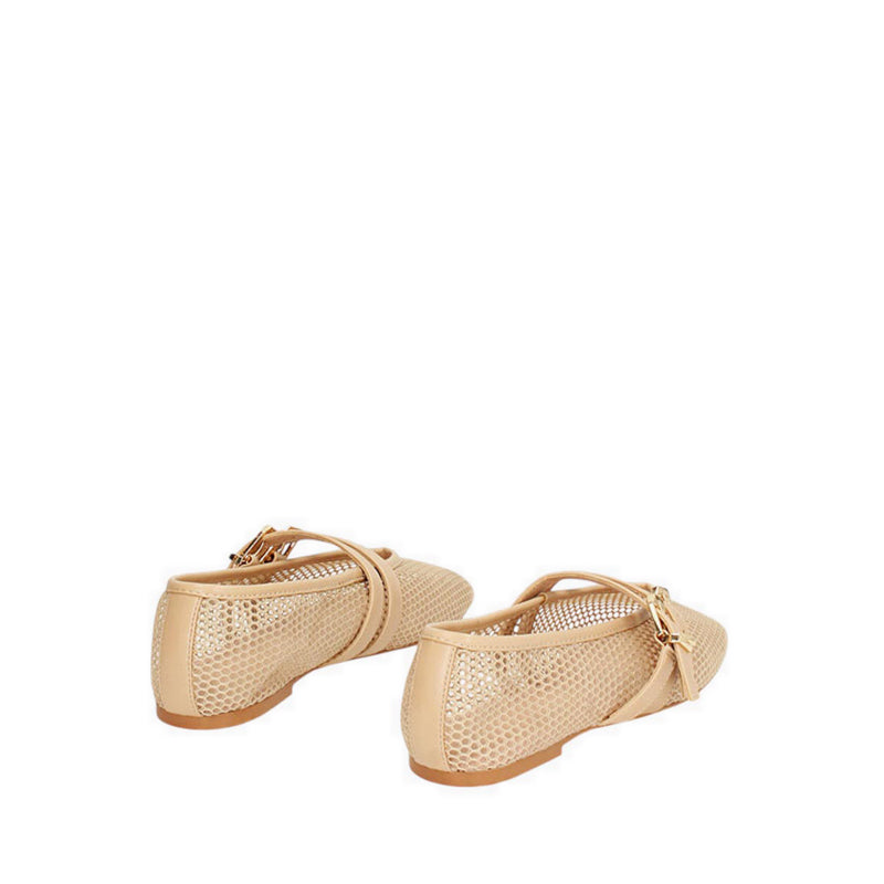 BLANDA Women's Ballerina Flats - Beige