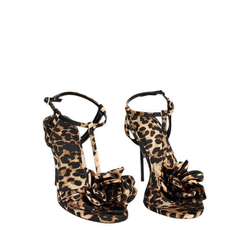 CASEY Women's Sandal Heels - Brown