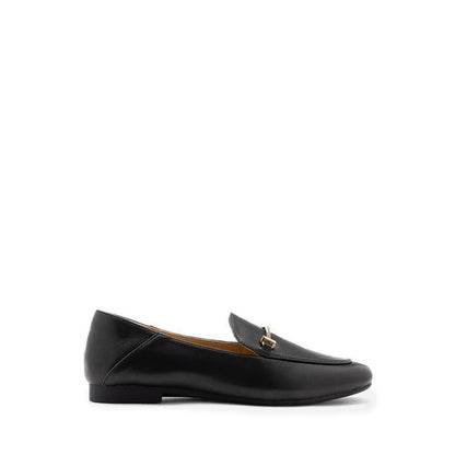 Jaya Minimalist Horsebit Loafers - Black