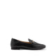 Jaya Minimalist Horsebit Loafers - Black