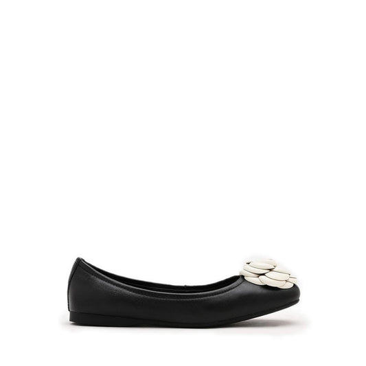 Floret Ballet Flats - Black