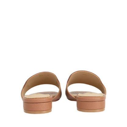 Women's 1635-1 Flat Sandals - Brown