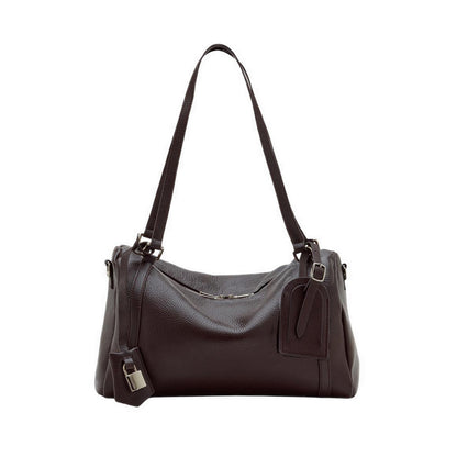 Pazzion Women's Greta Leather Bag - Brown