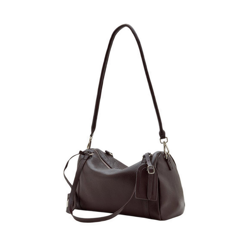 Pazzion Women's Greta Leather Bag - Brown