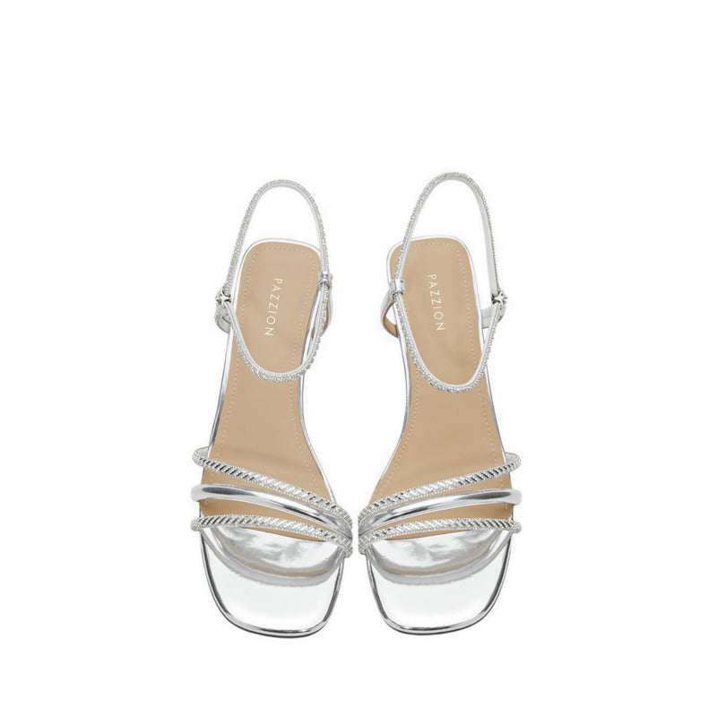 Pazzion Women's 2109-623A Heels - Silver
