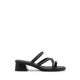 Carmen Toe-Ring Sandal Heels - Black