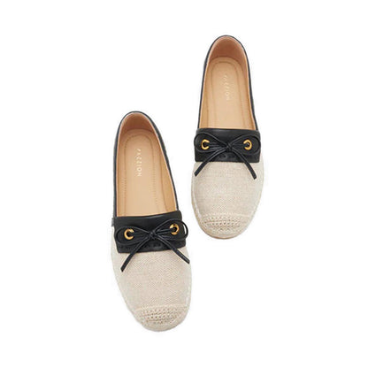 Avianna Bow Espadrilles - Black