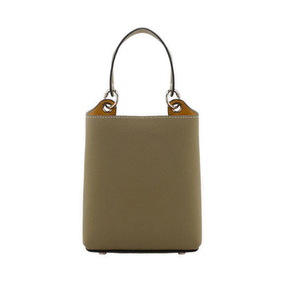 Estelle Leather Bucket Bag - Green