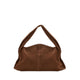 Pazzion Women's Esther Suede Shoulder Bag - Brown