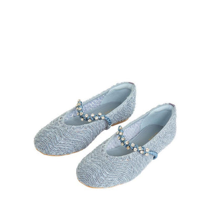 Pazzion Women's 2661-8 Flats - Blue