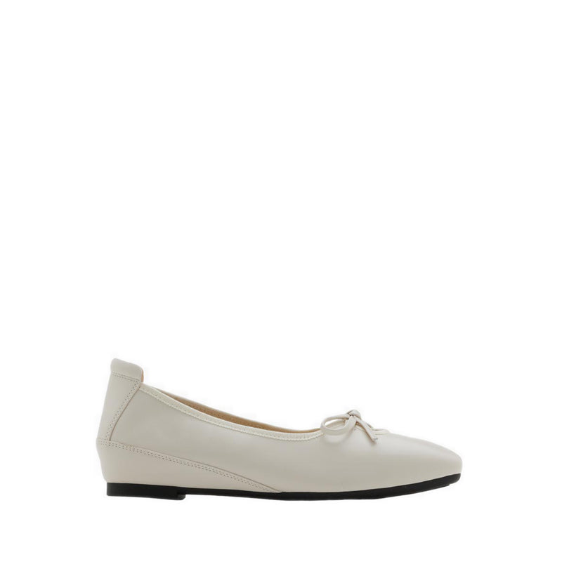 Nina Bow Ballerinas - Beige