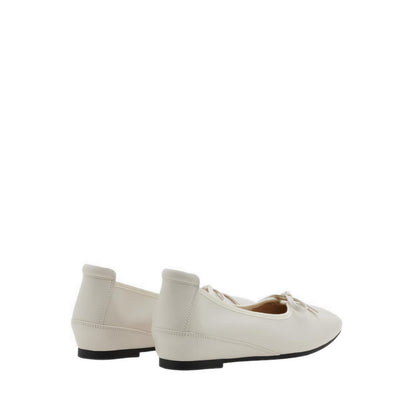 Nina Bow Ballerinas - Beige