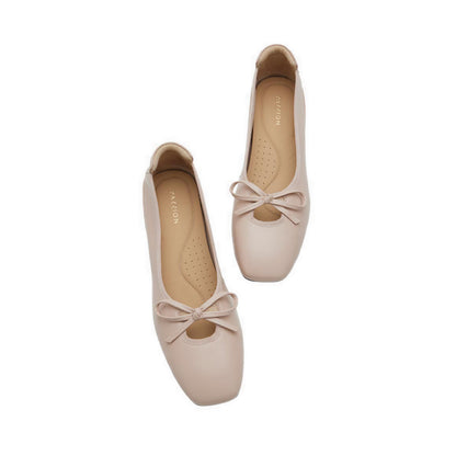 Nina Bow Ballerinas - Pink