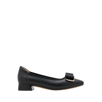 Women's Elaia Point-Toe Bow Buckle Heels - Black