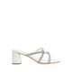 Crystal Sandal Heels - Beige