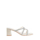 Crystal Sandal Heels - Gold