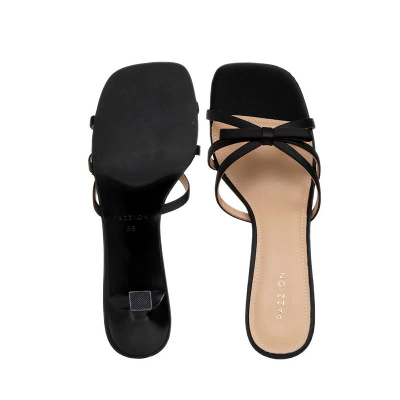 3393-1 Women's Sandal Heels - Black