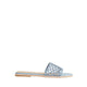 Women's A396-220A Flat Sandals - Blue