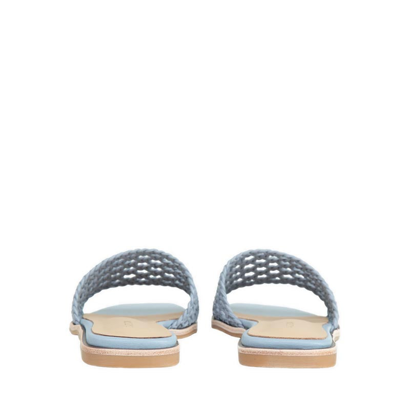Women's A396-220A Flat Sandals - Blue