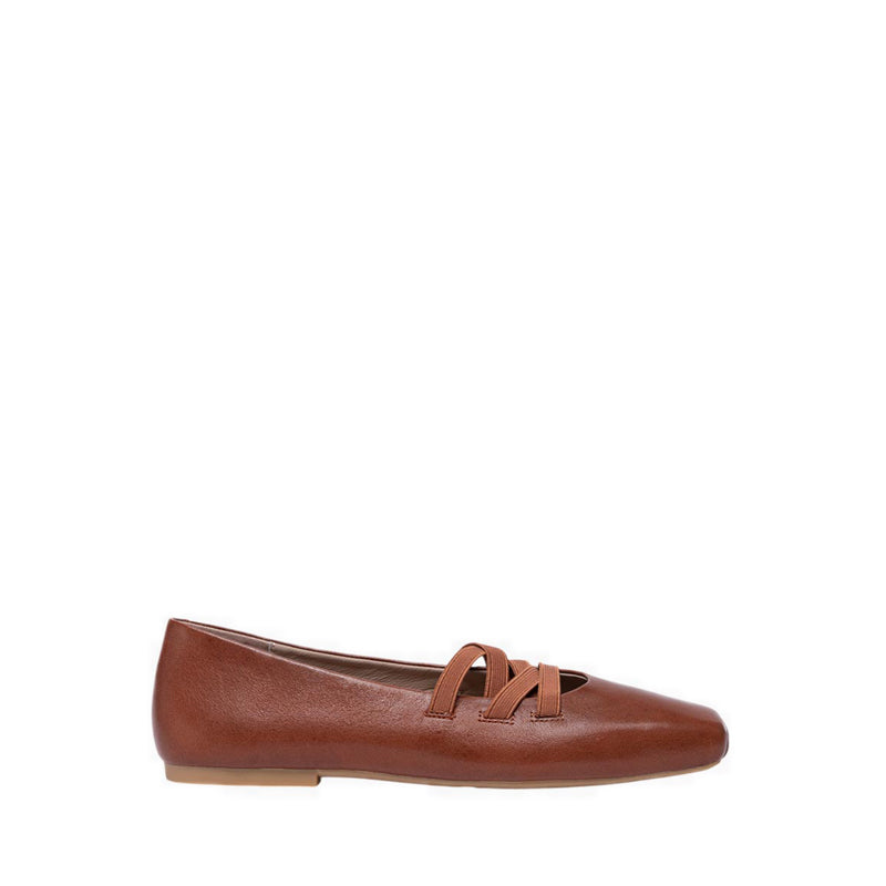 Pazzion Women's 536-2C Flats - Brown