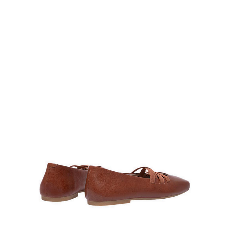 Pazzion Women's 536-2C Flats - Brown