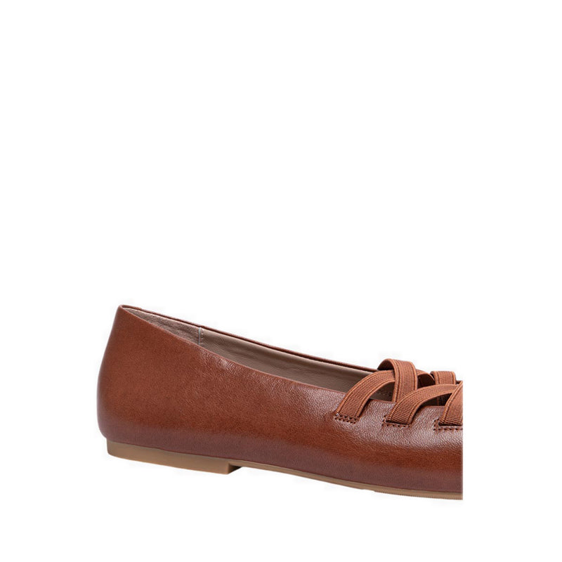 Pazzion Women's 536-2C Flats - Brown