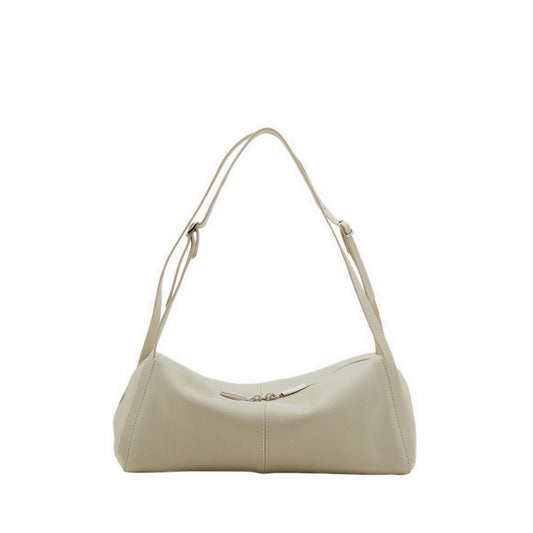 Pazzion Women's Gretchen Boxy Leather Bag - Beige