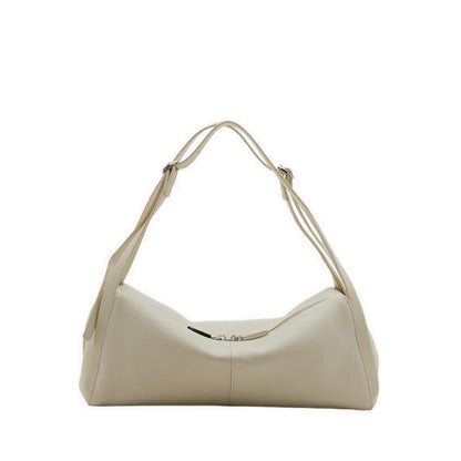 Pazzion Women's Gretchen Boxy Leather Bag - Beige