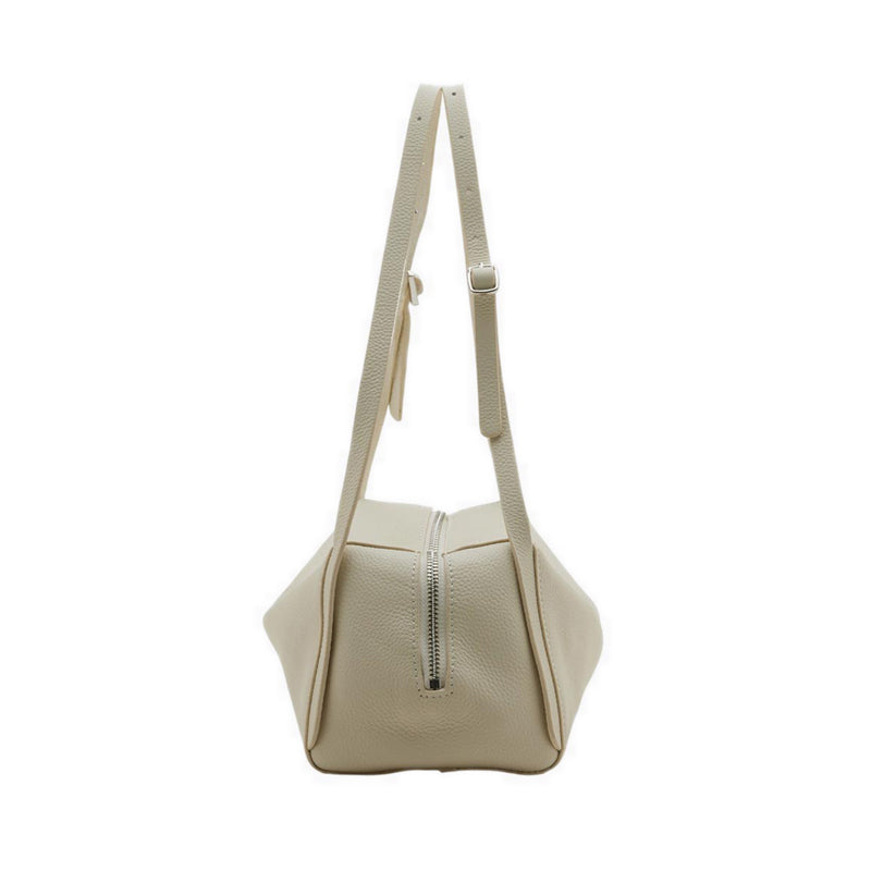 Pazzion Women's Gretchen Boxy Leather Bag - Beige
